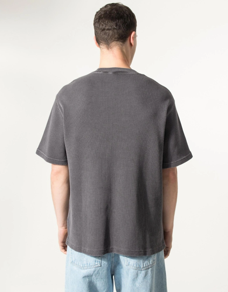 Loose Fit Nelson Waffle T-Shirt (Fits big to size)