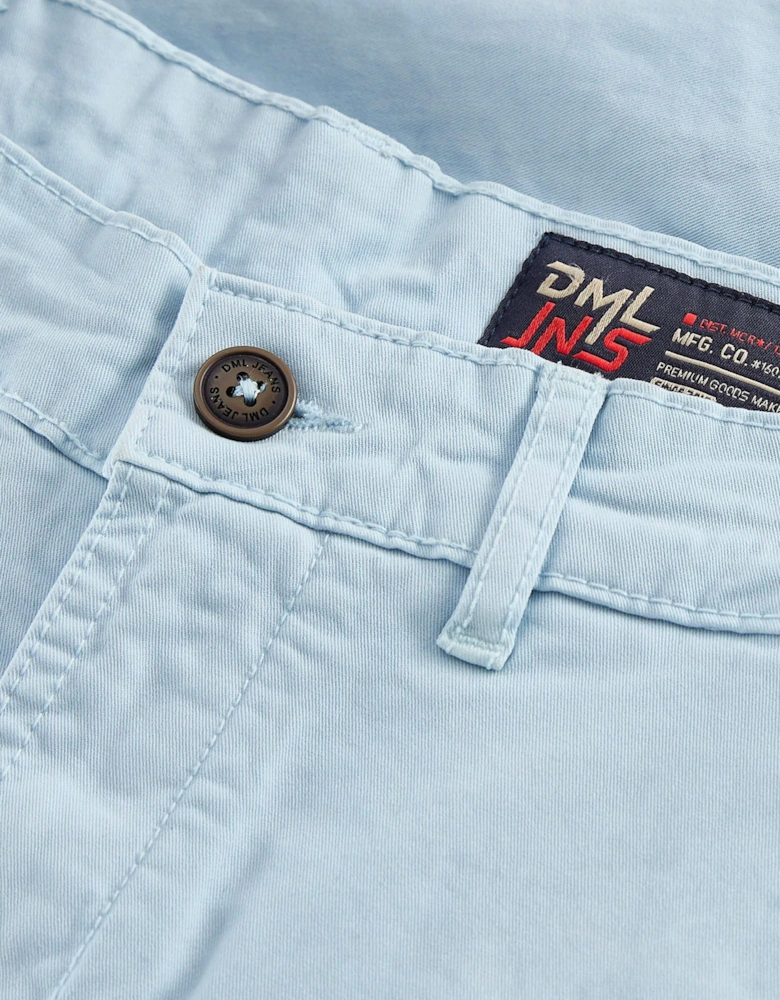 DML Healey chino shorts SKY BLUE