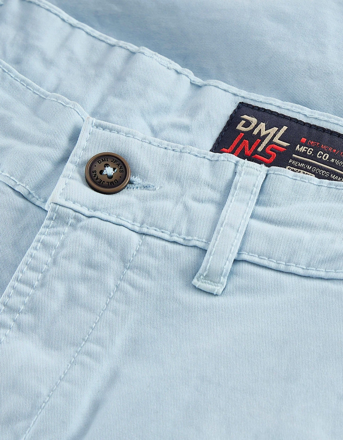 DML Healey chino shorts SKY BLUE