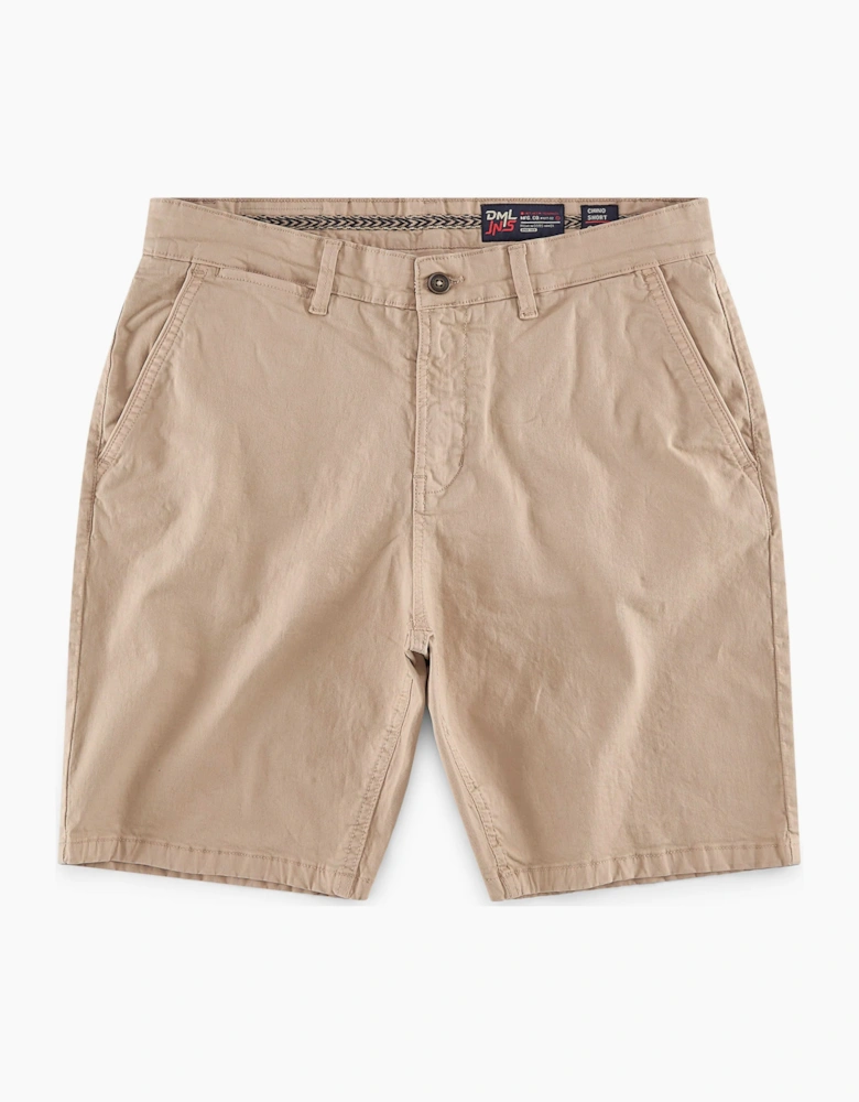 DML Healey chino shorts STONE