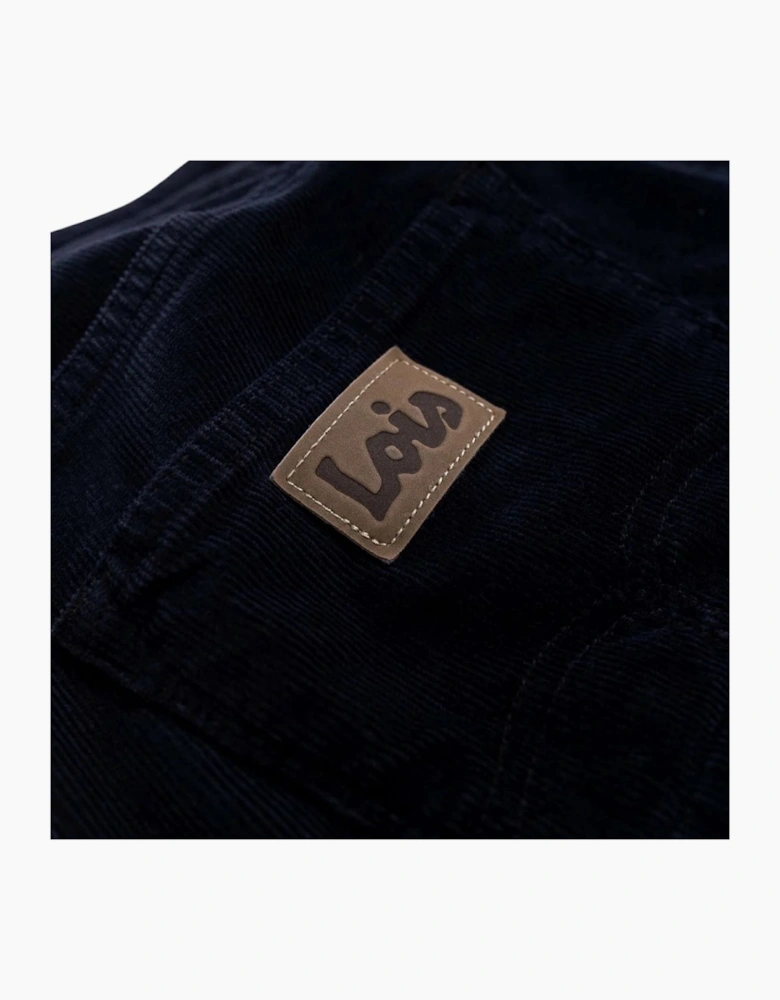 Lois Sierra Thin Corduroy Navy Trouser