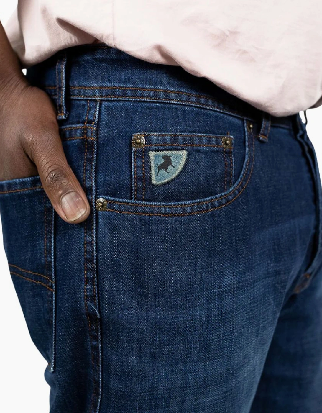 Lois Marvin Regular Fit Dark Stone Jeans