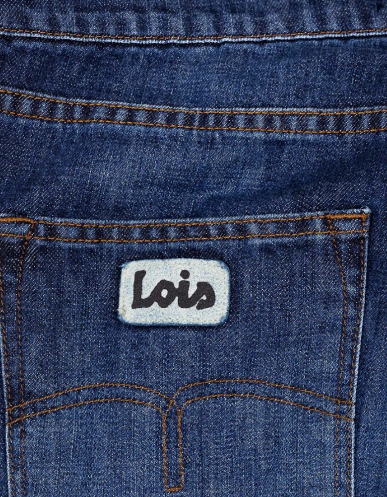 Lois Tapered Fit Dark Stone Terrace Jean