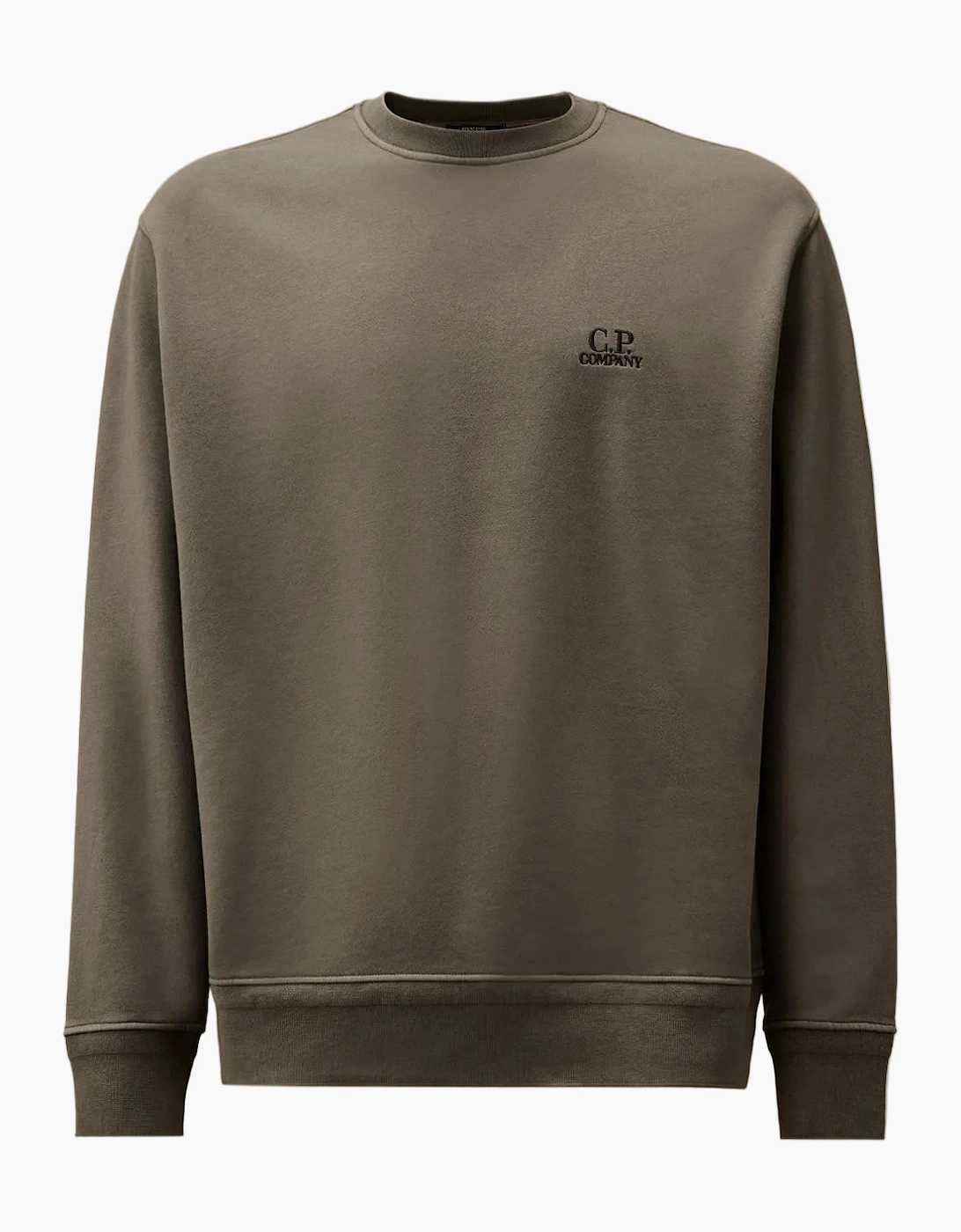 Diagonal Fleece Resist Dyed Logo Sweatshirt, 5 of 4