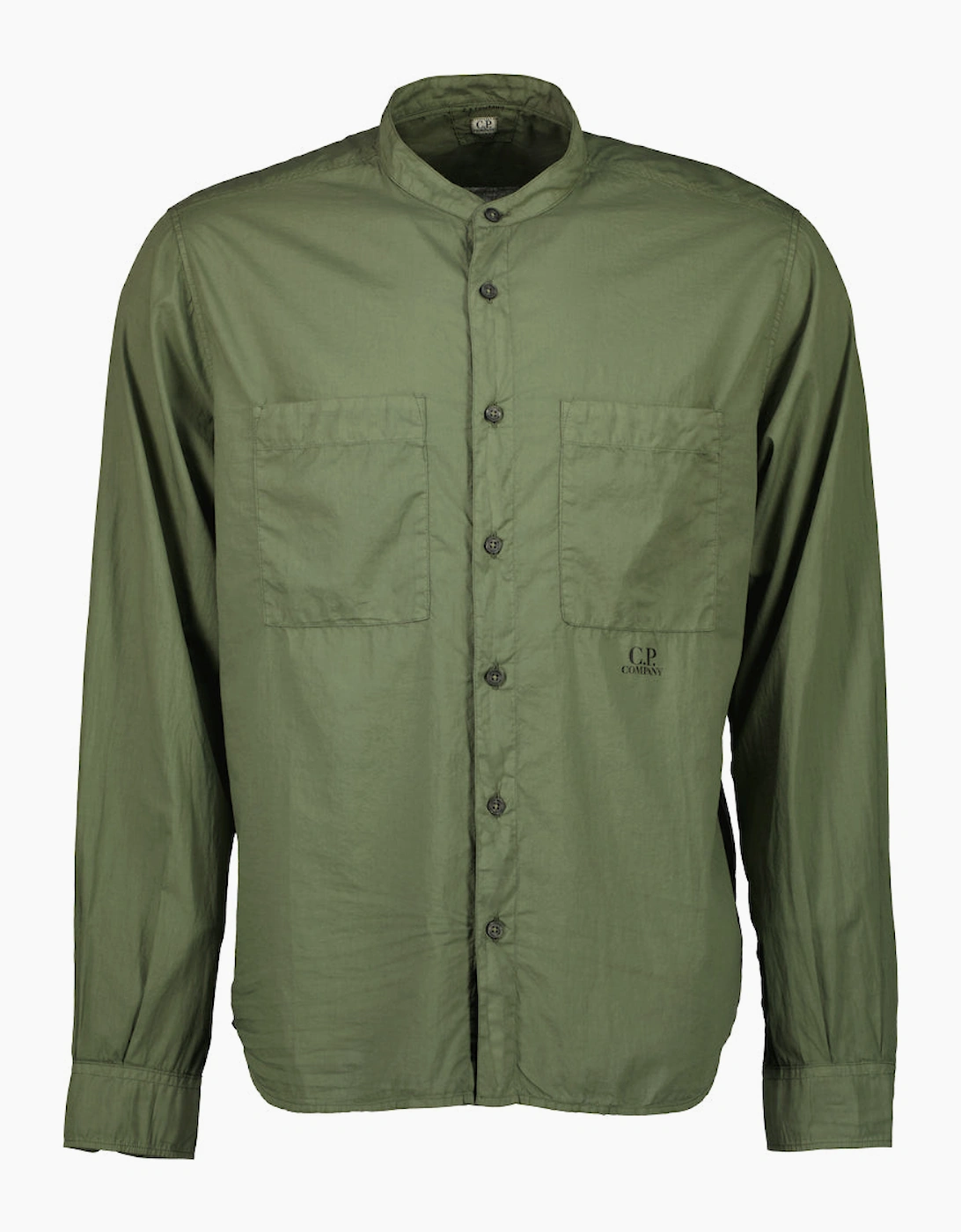 Light Mussola Mandarin Shirt