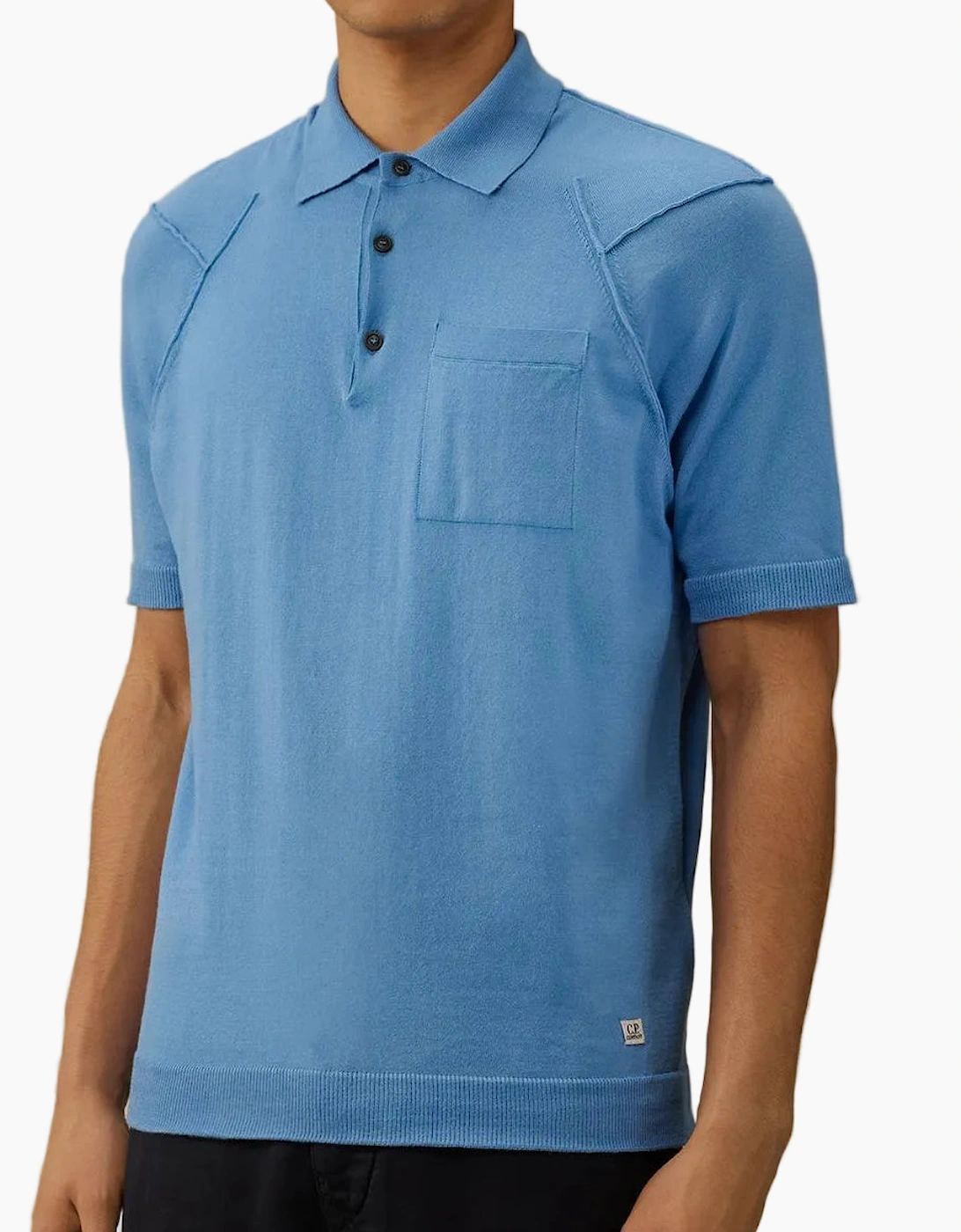 Sea Island Knitted Pocket Polo