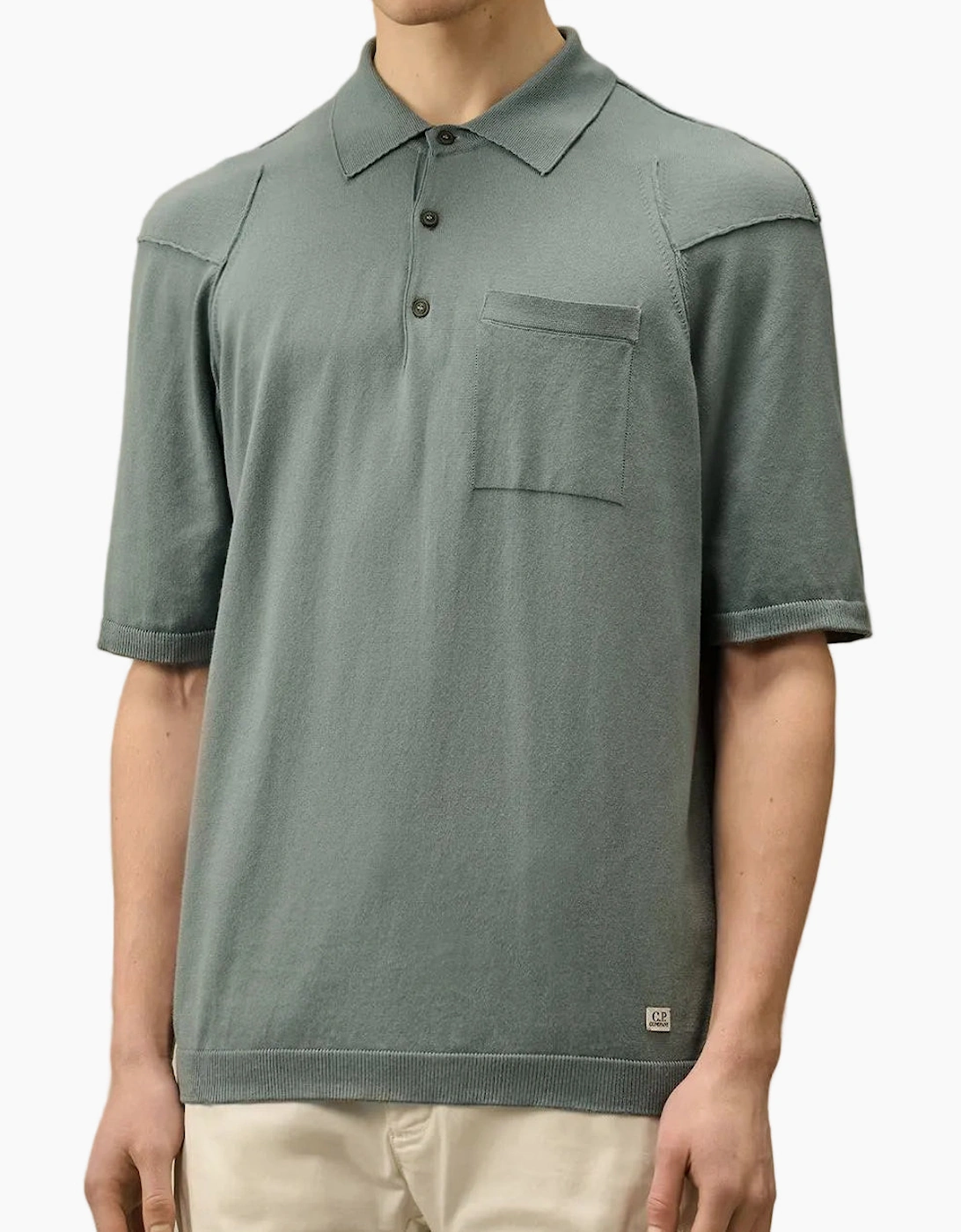 Sea Island Knitted Pocket Polo