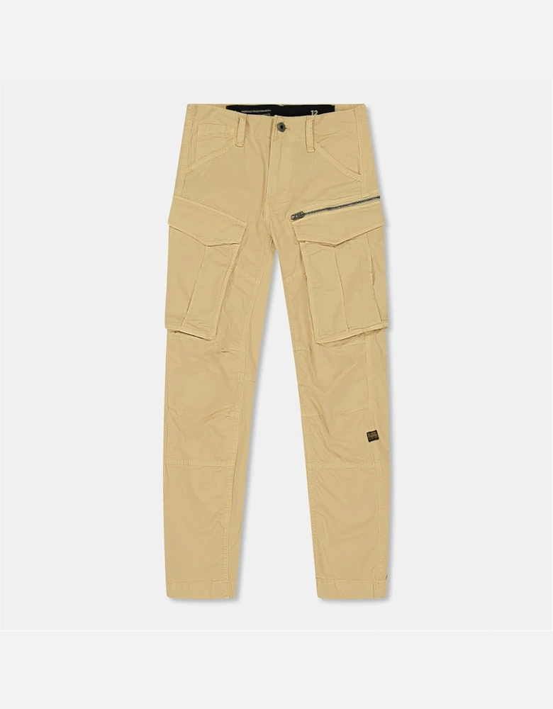 Rovic Zipped Pocket Solid Combat Cargo Pants