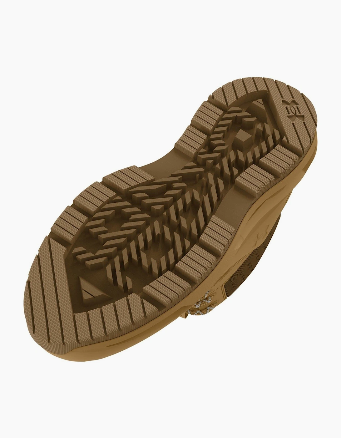 695 Brown Lace-Up Hiking Boots