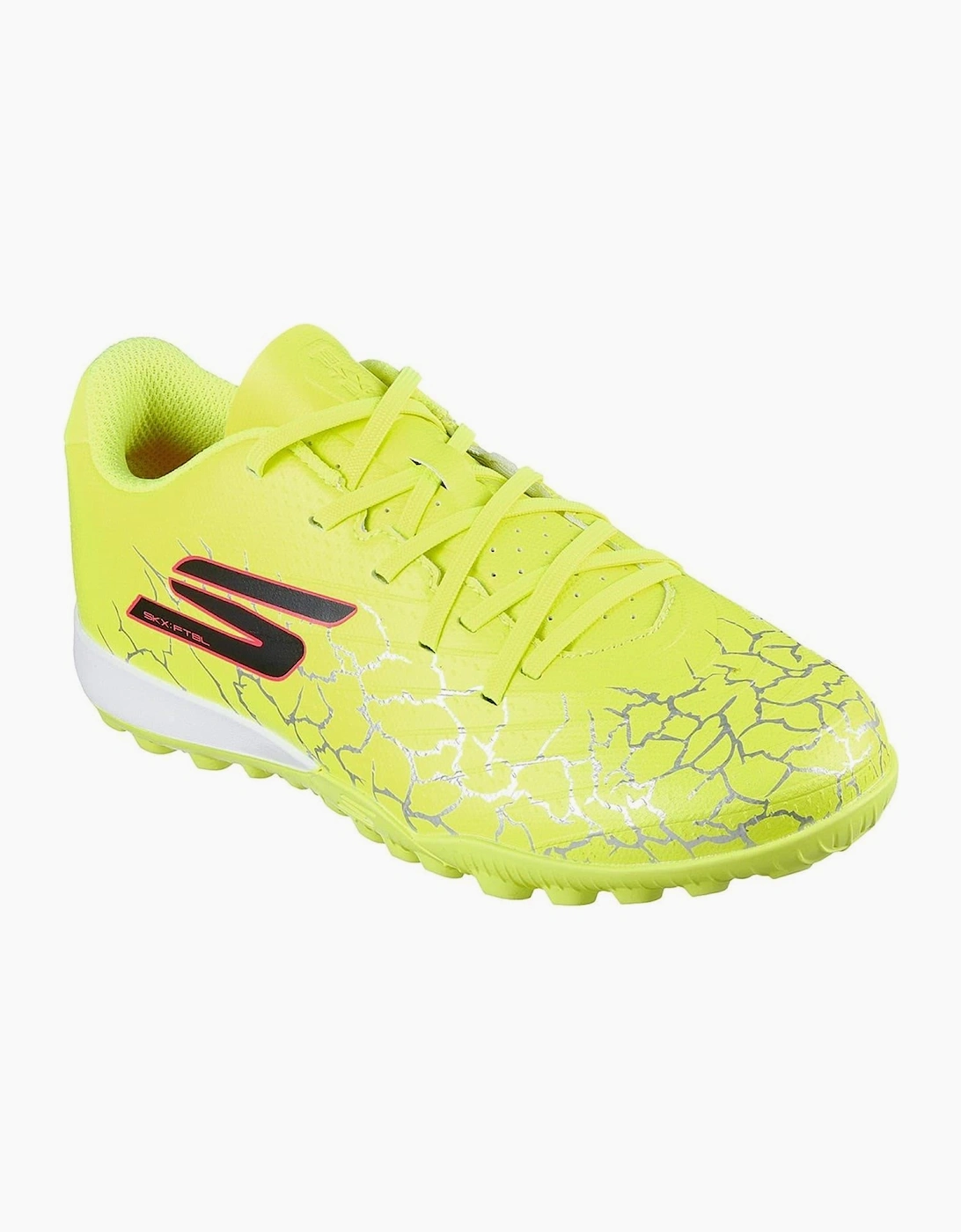 Skechers Boys Yellow/Multi 'S Jr Astro Turf Abstract Low Top Football Sneakers - Size: C11.5 29 Kids