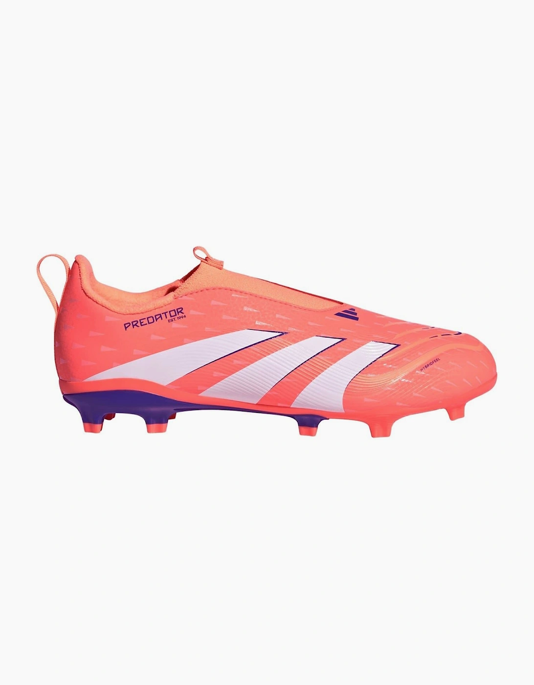 Predator 3 Childrens Laceless Firm Ground Football Boots