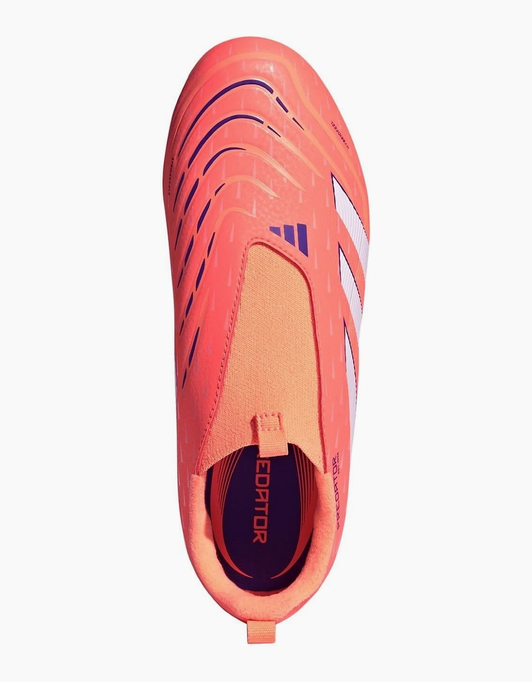 Predator 3 Childrens Laceless Firm Ground Football Boots
