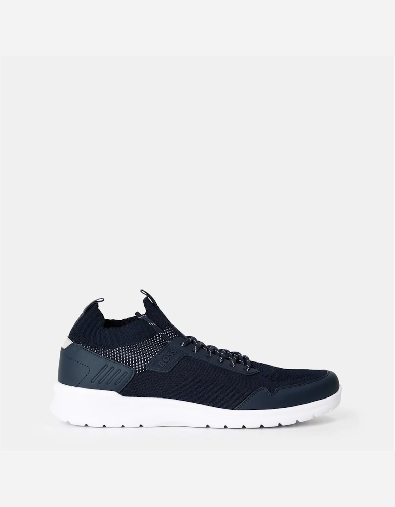 Extreme Low Top Ribbed Sneakers