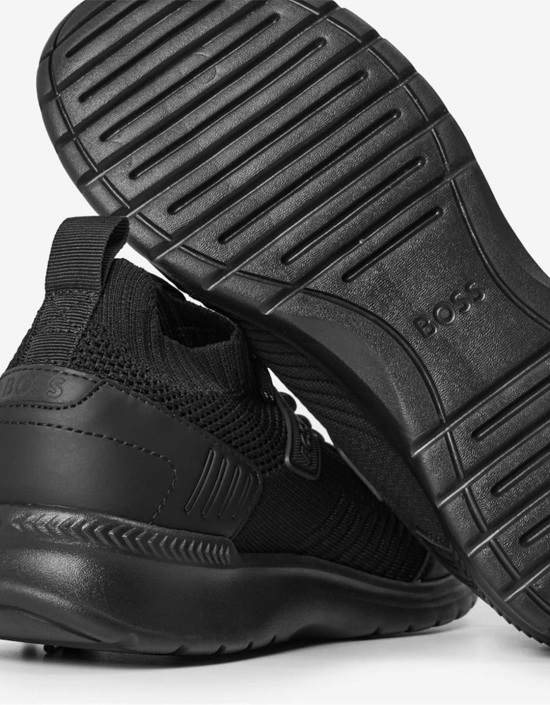 Extreme Low Top Ribbed Sneakers
