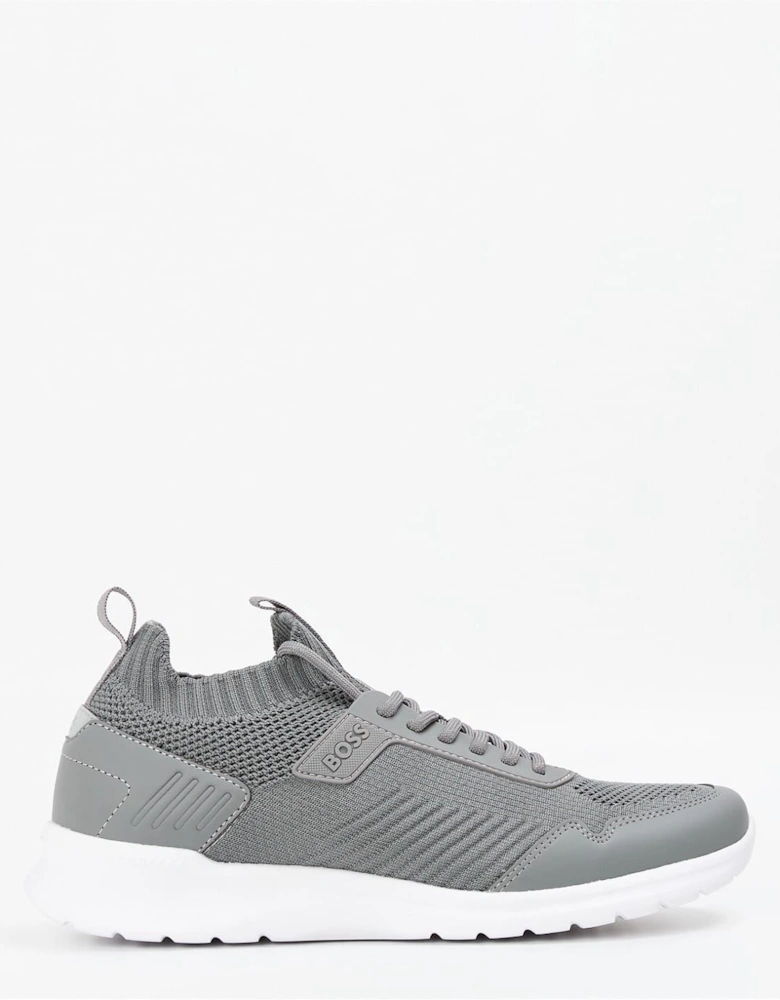 Extreme Low Top Ribbed Sneakers