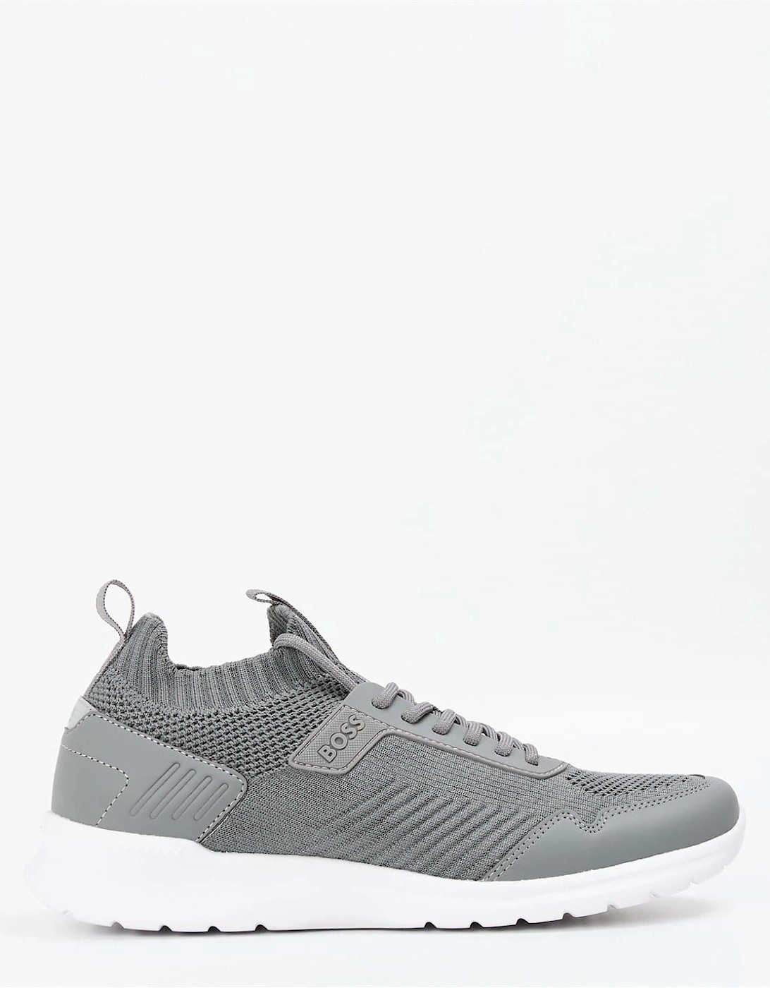 Extreme Low Top Ribbed Sneakers
