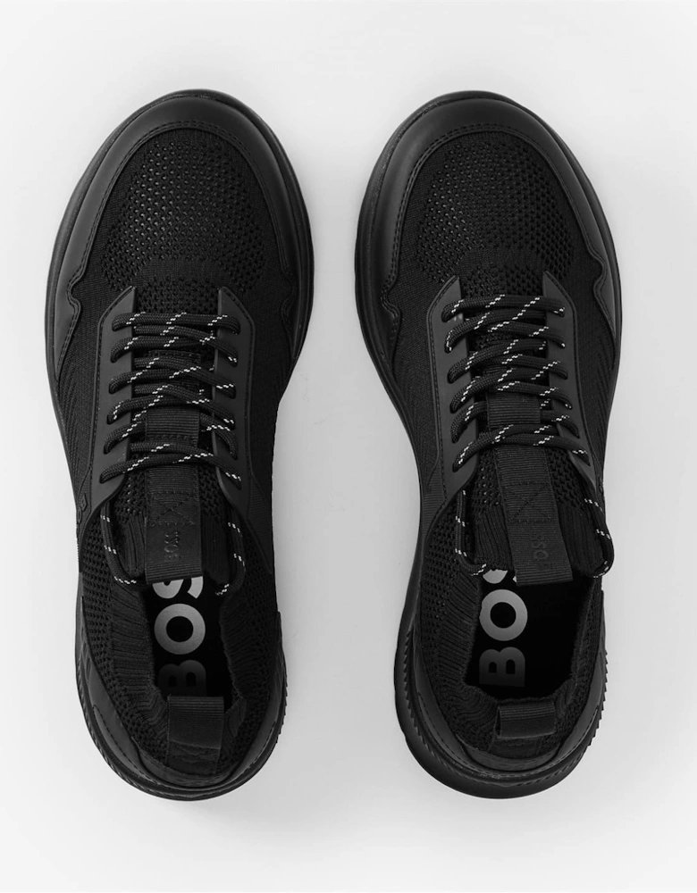 Extreme Low Top Ribbed Sneakers