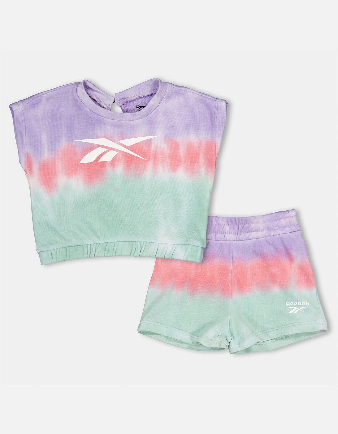 Tie Dye Crew Neck Sleeveless T-Shirt, 2 of 1