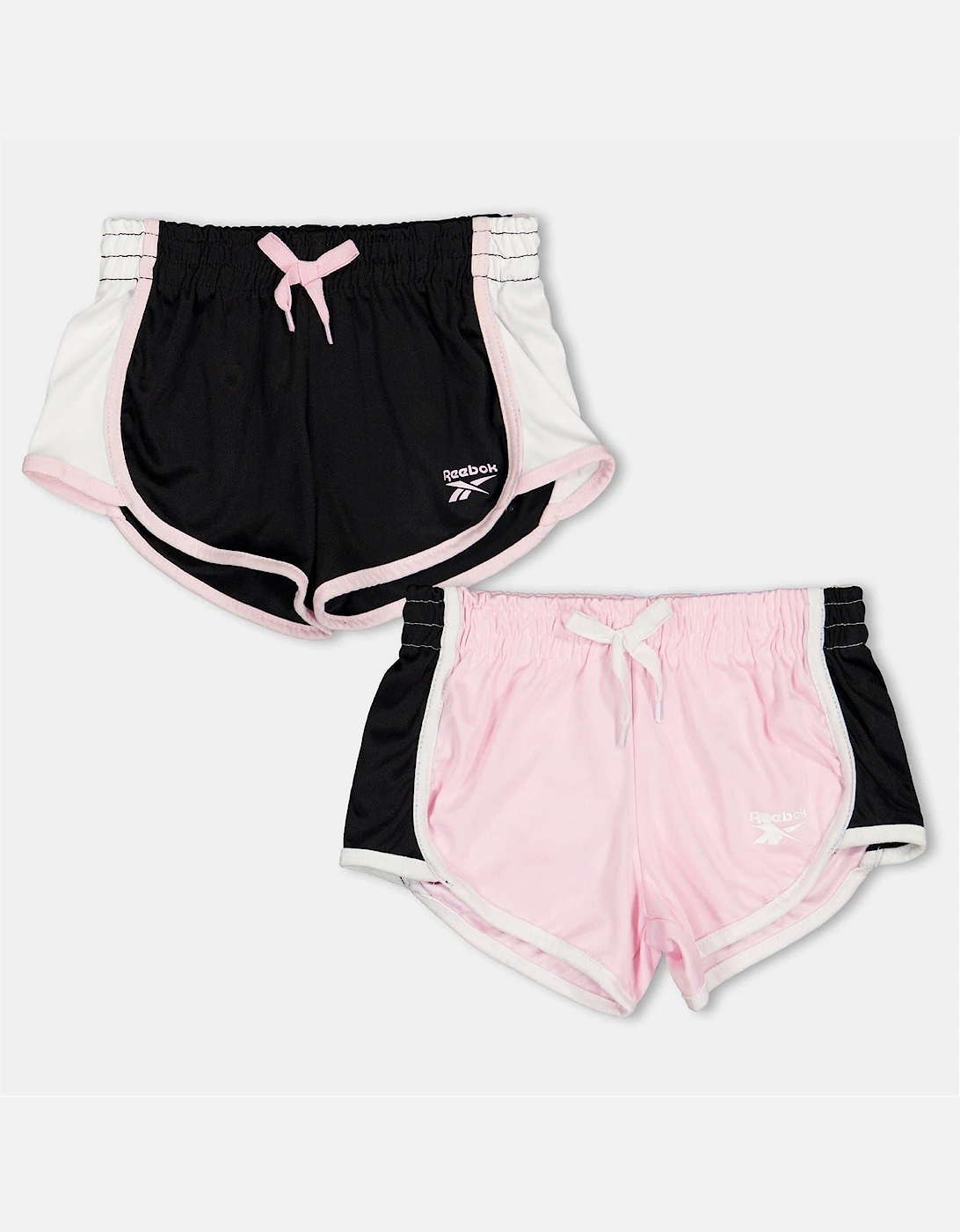 2 Pack Bermuda Shorts with Curved Hem, 3 of 2