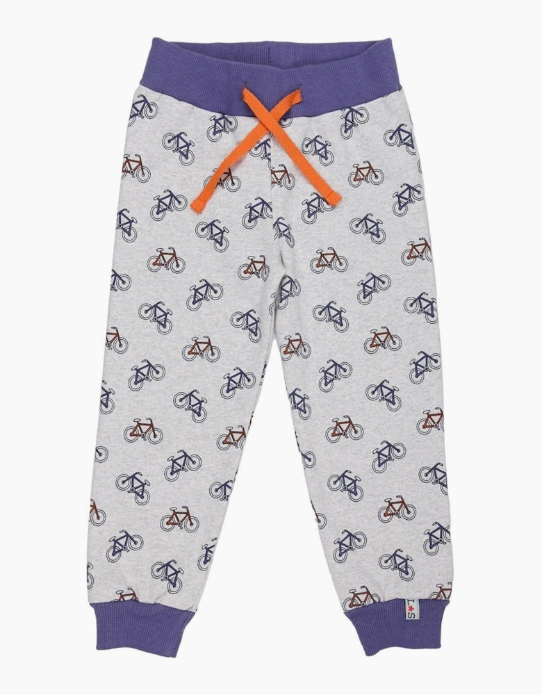 Bicycle Graphic Print Joggers