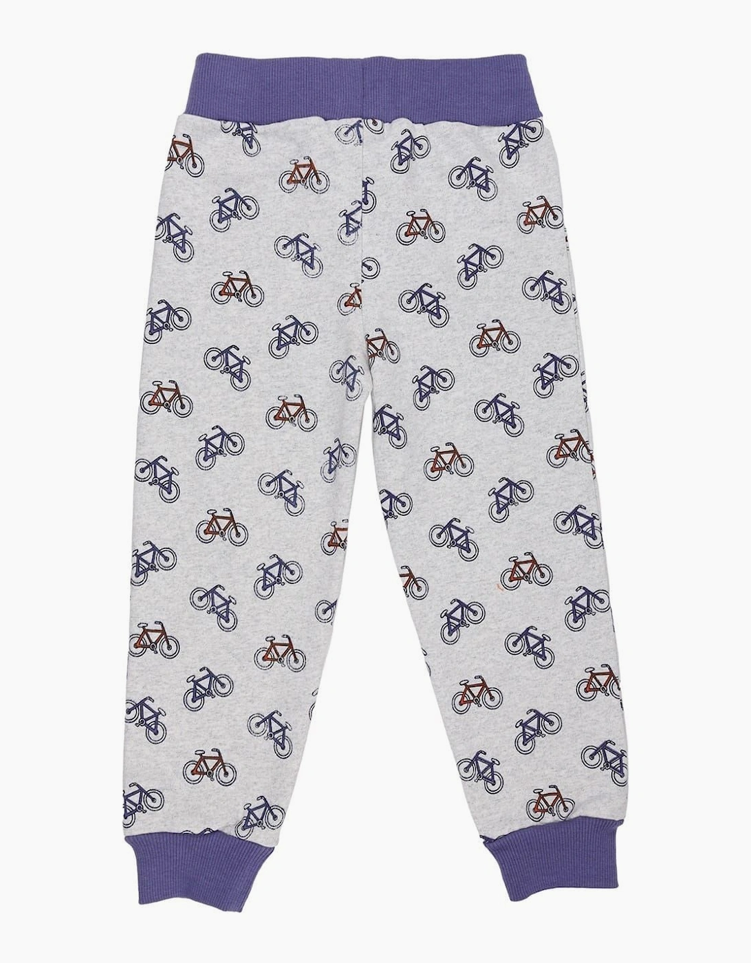 Bicycle Graphic Print Joggers