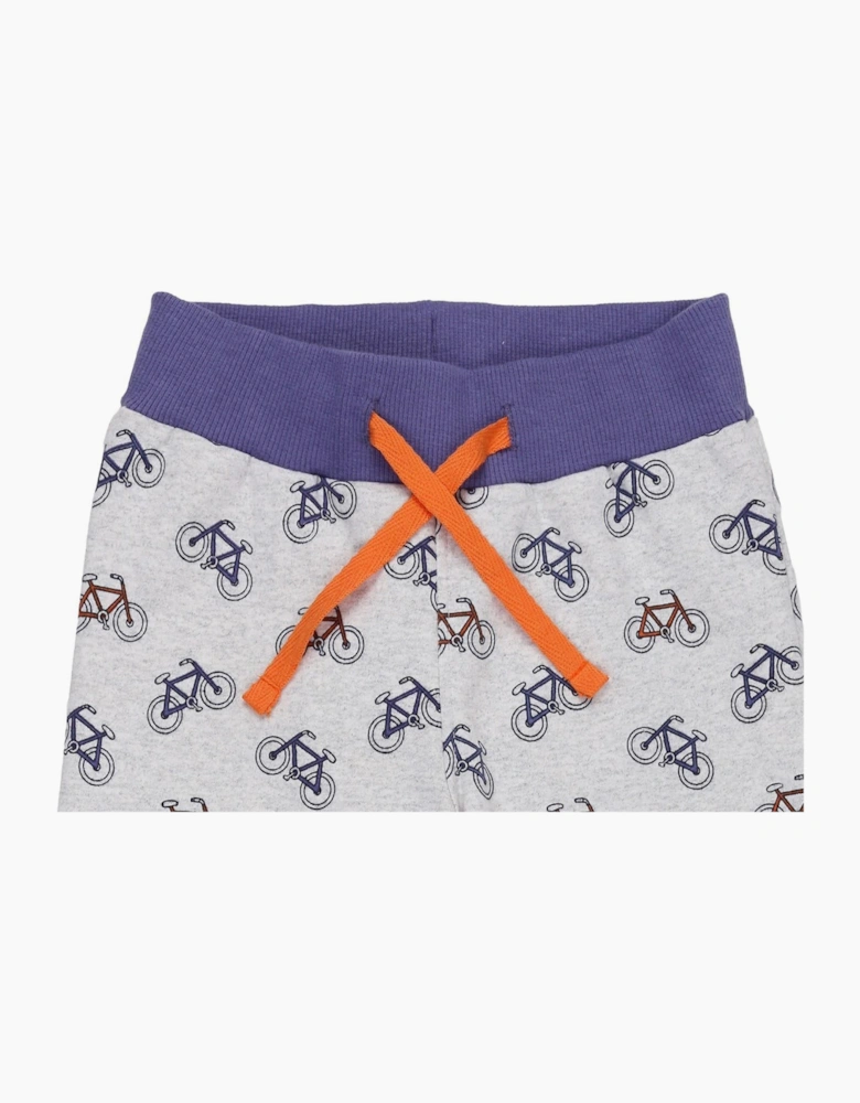 Bicycle Graphic Print Joggers
