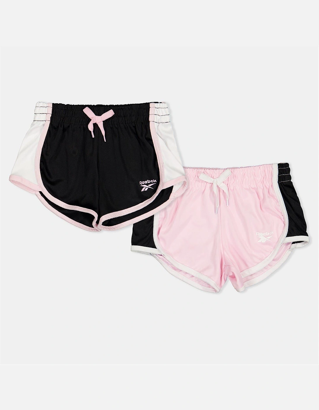 2 Pack Black Bermuda Shorts