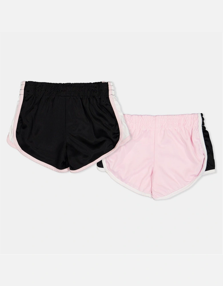 2 Pack Black Bermuda Shorts