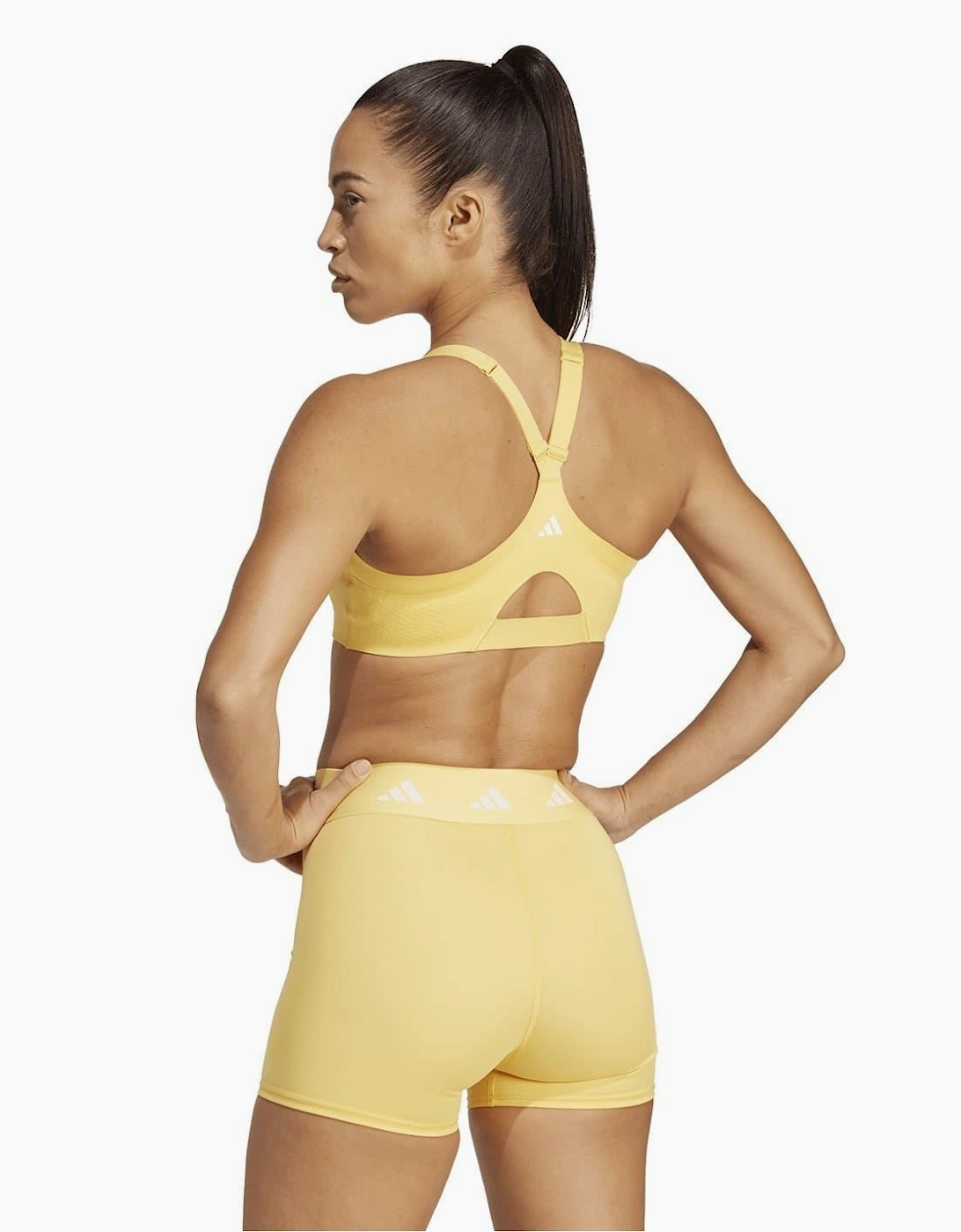 High Impact Scoop Neck Sports Bra with Zipper