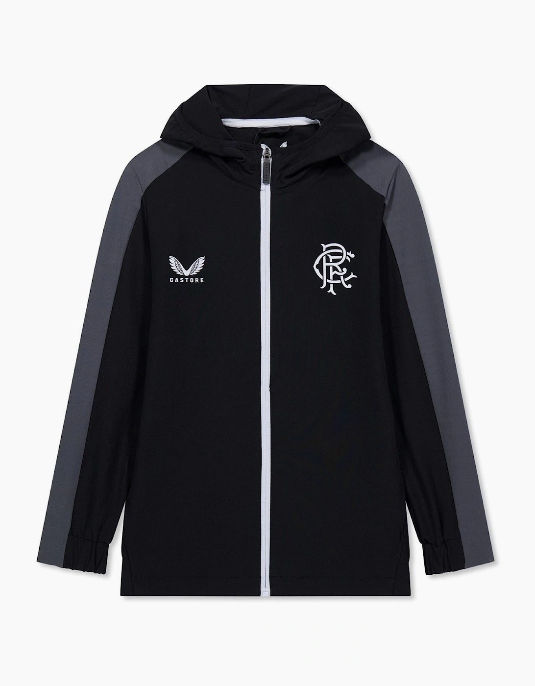 Hooded Relaxed Fit Track Jacket