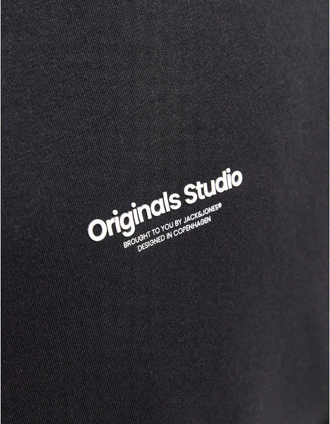 Vester Lettering Kangaroo Pocket Sweatshirt