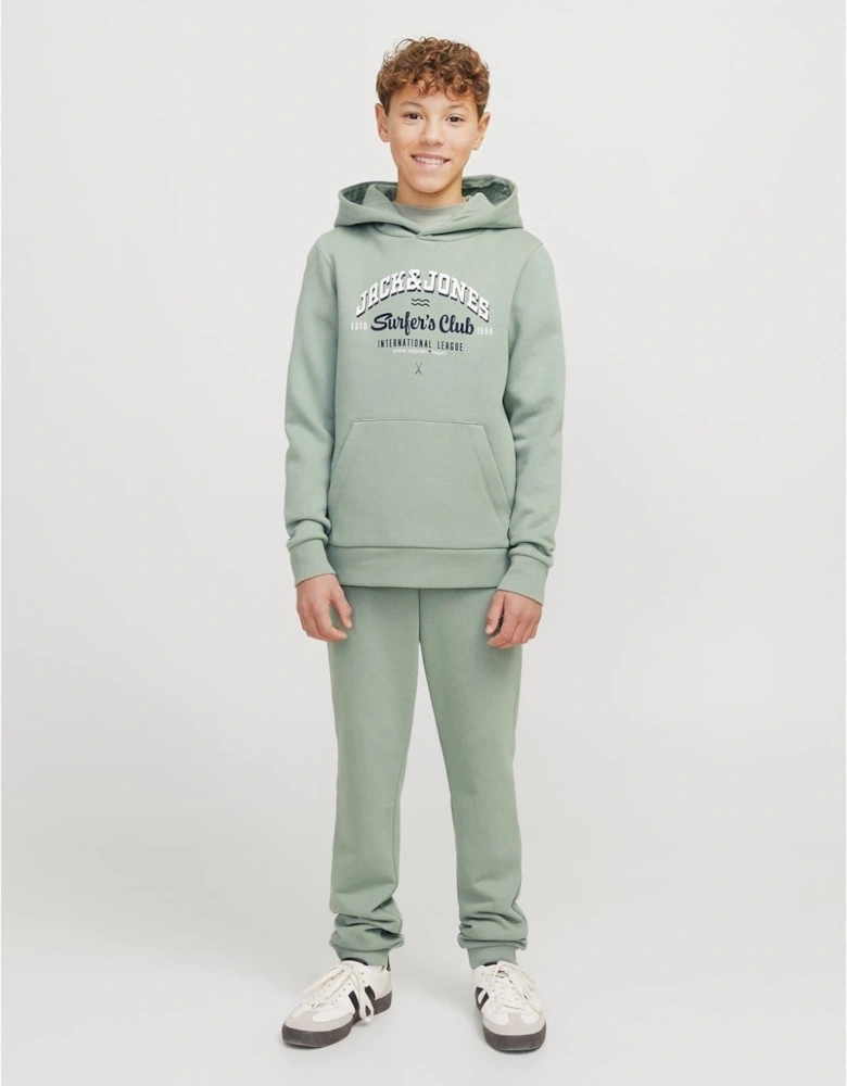Logo Print Hooded Neck Regular Fit Sweatshirt