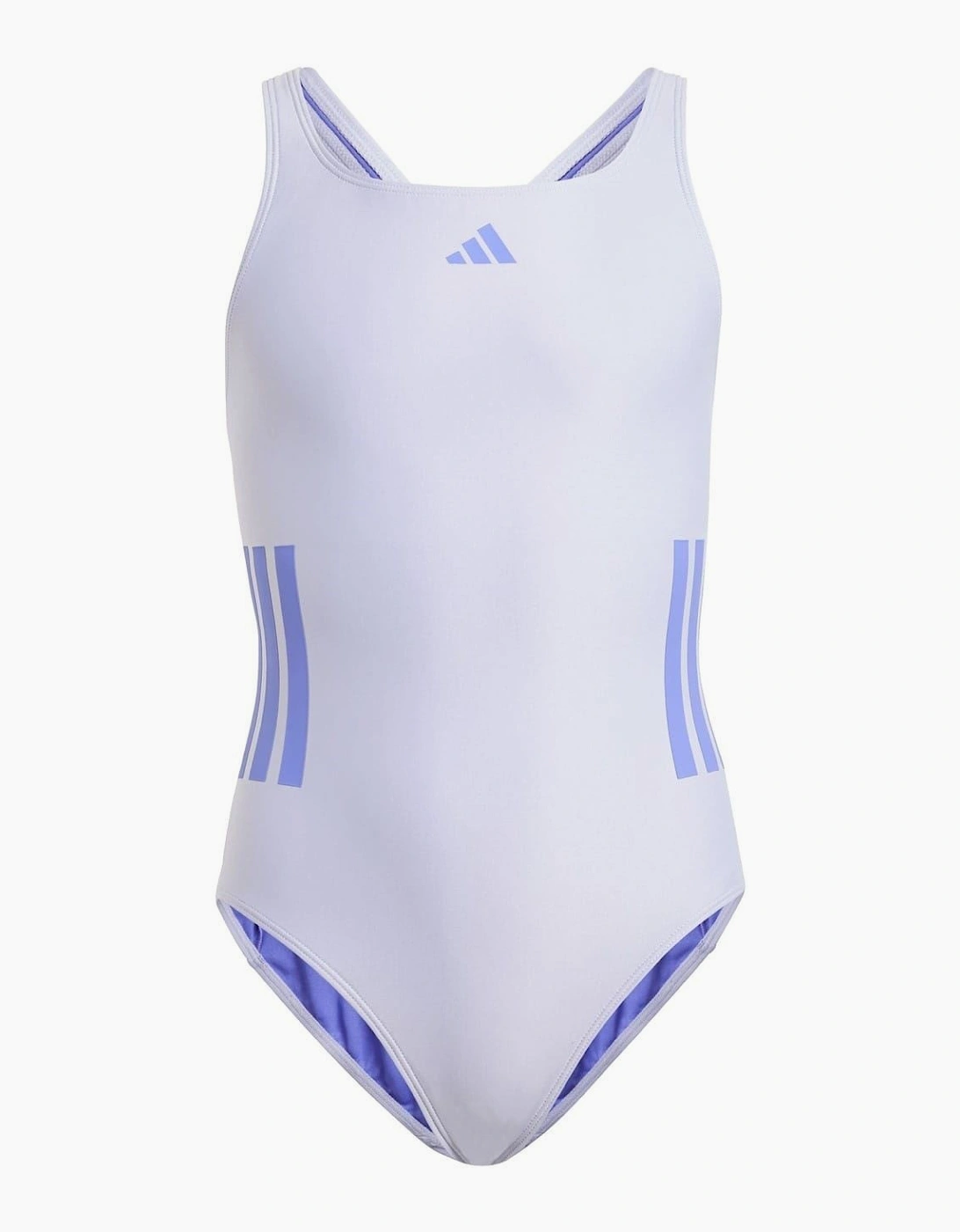 Three Stripe Swimsuit Junior Girls, 6 of 5
