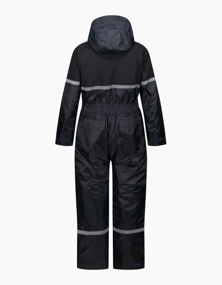 Rancher Hooded Reflective Ribbon Rain Jacket
