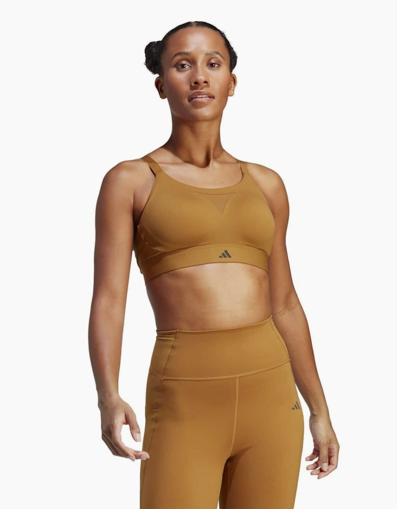 Hiit Scoop Neck Compression Fit Bra