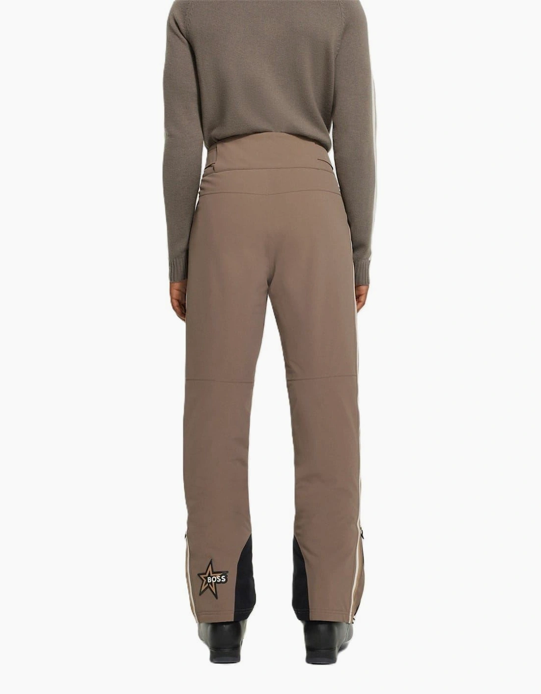 Solid Patterned Straight Salopette