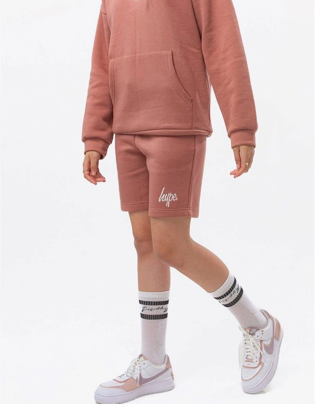 Mauve Bermuda Sweat Shorts