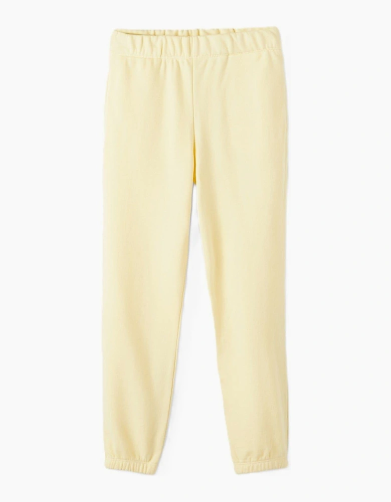 Solid Patterned Straight Sweatpants