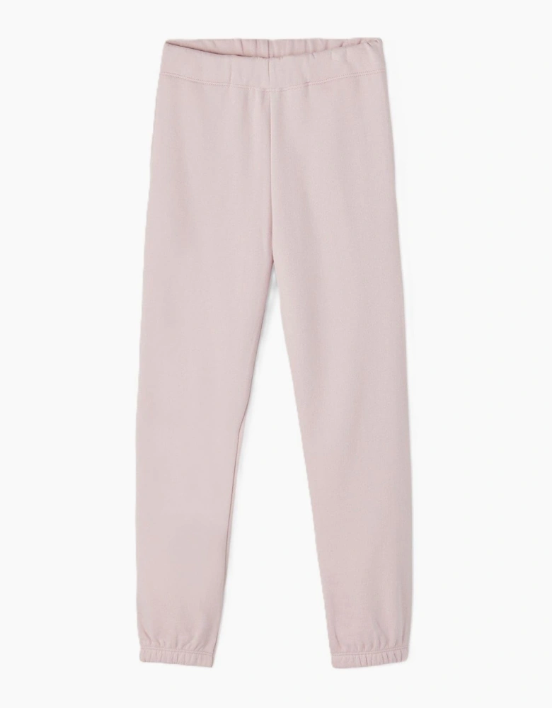 Solid Patterned Straight Sweatpants