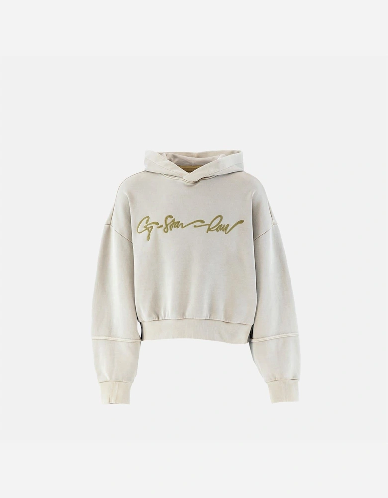 Oversize Fit Crew Neck Drop Shoulder Sweatshirt