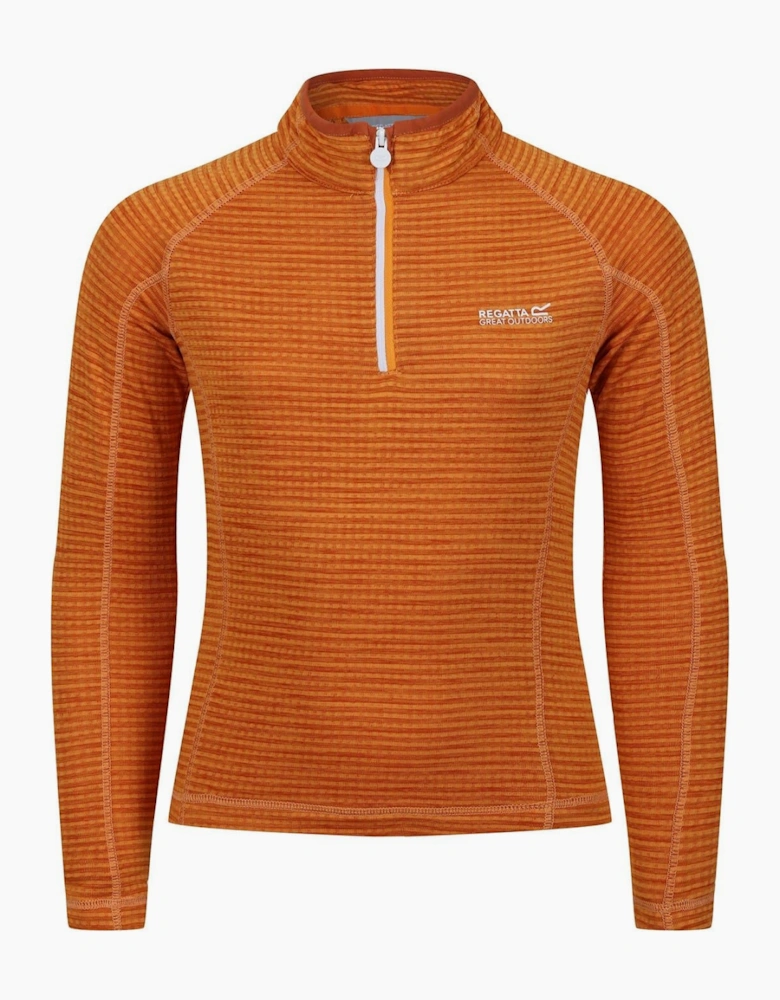 Zip Neck Raglan Sleeve Sweatshirt