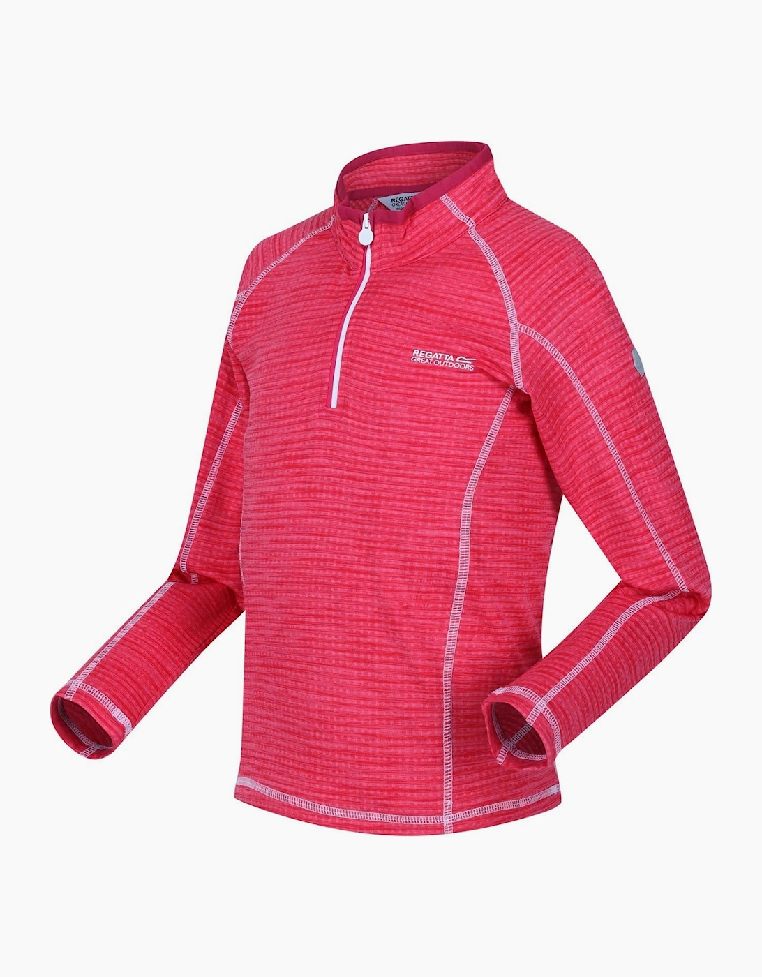 Berley Zip Neck Funnel High Collar Long Sleeve Sweatshirt
