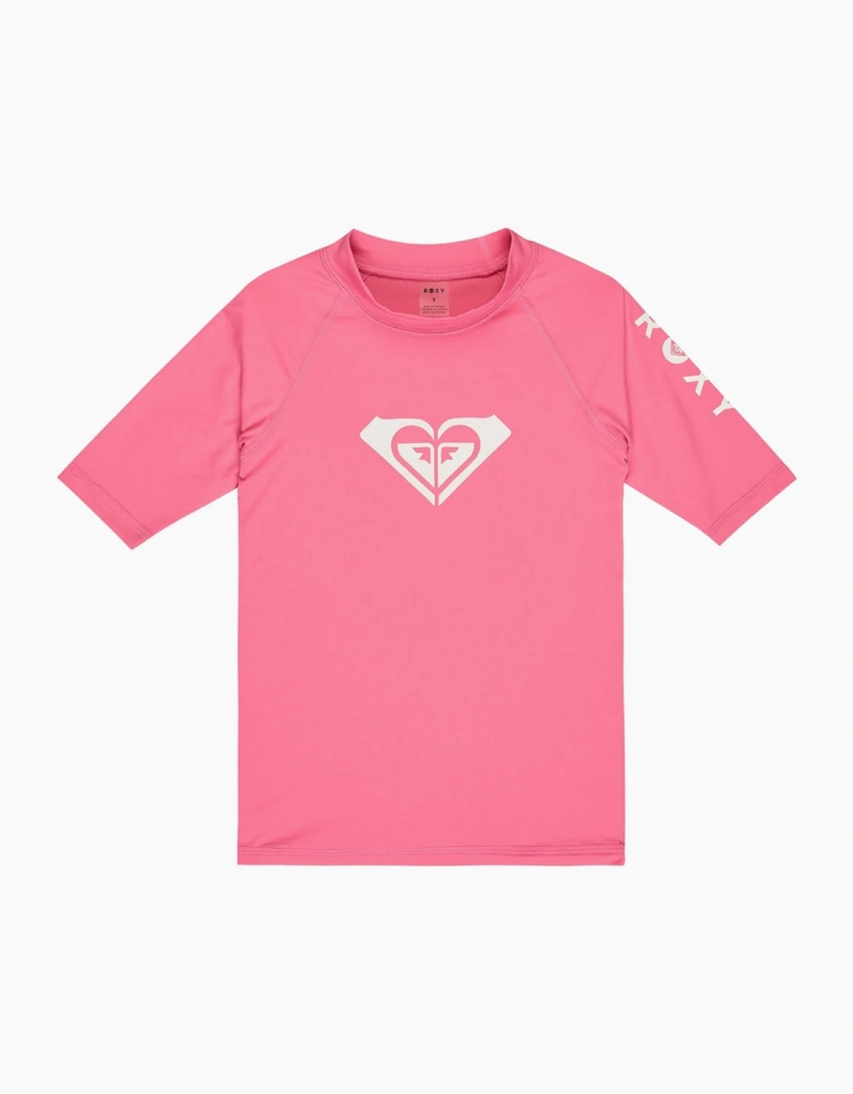 Roxy Kids Roxy Active RG Short Sleeve Rash Vest