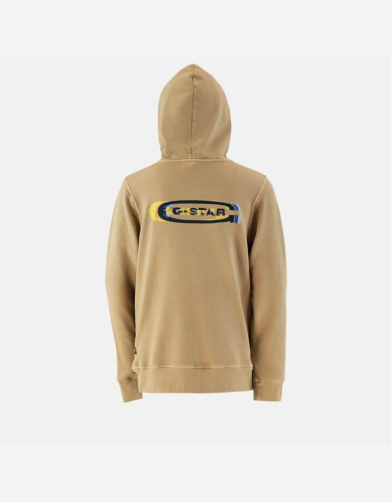 Hooded Neck Long Sleeve Kangaroo Pocket Sweater