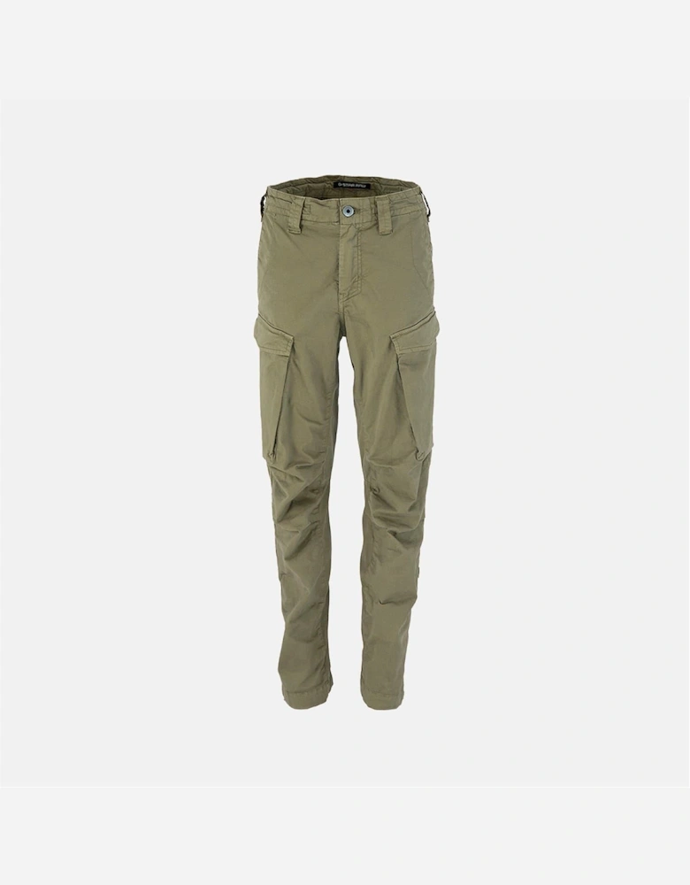 Solid Patterned Flap Pocket Combat Pants
