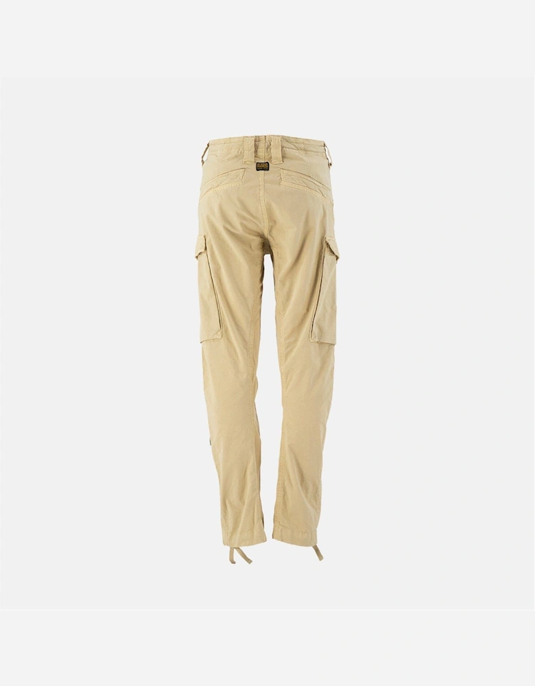 Solid Patterned Flap Pocket Combat Pants
