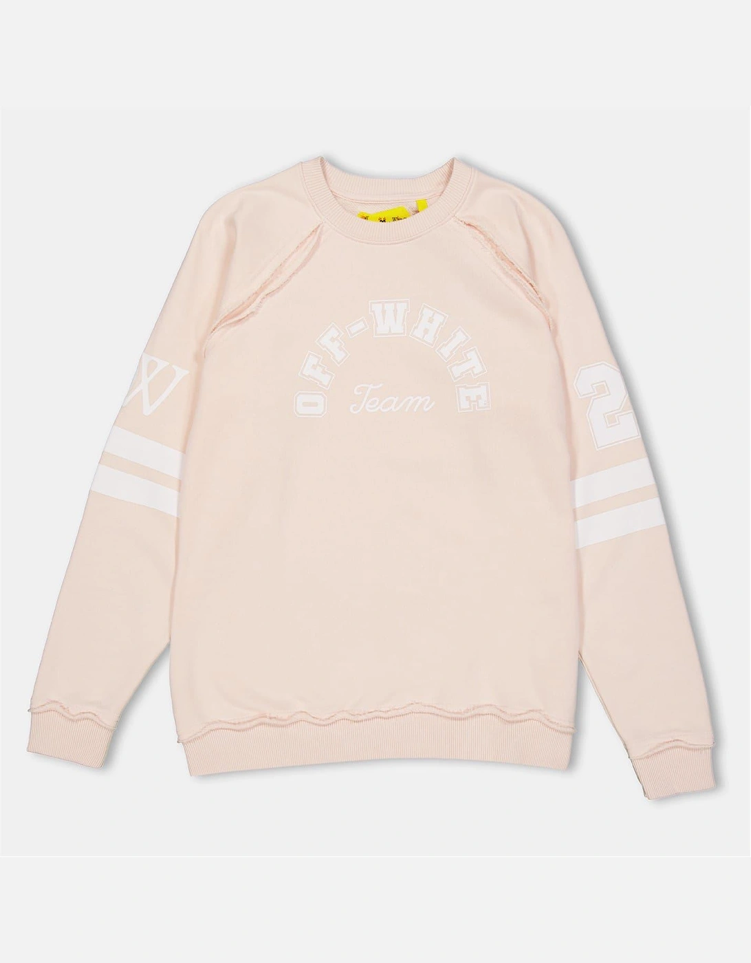 Raglan Long Sleeve Logo Print Sweatshirt