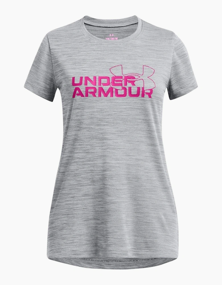 Tech Wordmark Crew Neck Regular Fit T-Shirt