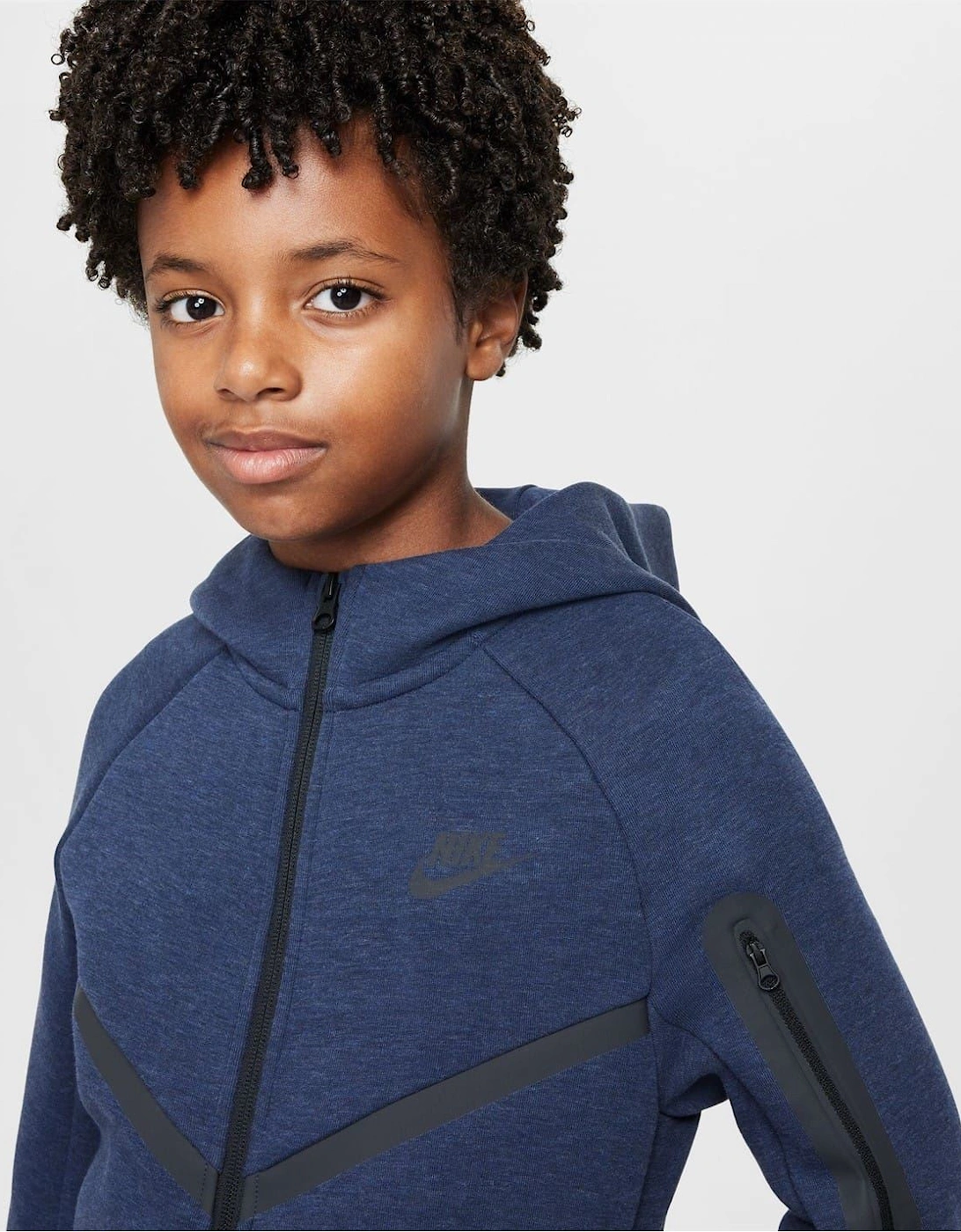 Tech Fleece Full Zip Hoodie Juniors