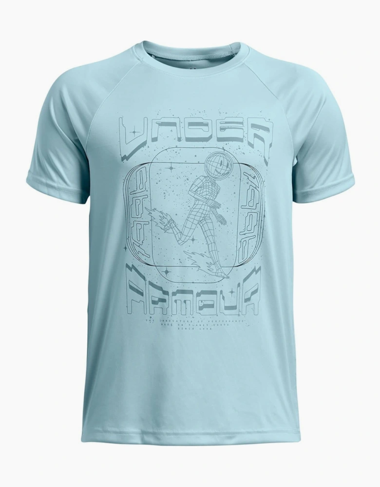 Game Day Crew Neck Raglan Short Sleeve T-Shirt